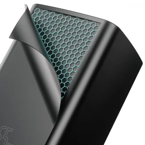 МЗП Baseus GaN2 Lite Quick Charger 65W (1 Type-C + 1 USB) Black, CCGAN2L-B01