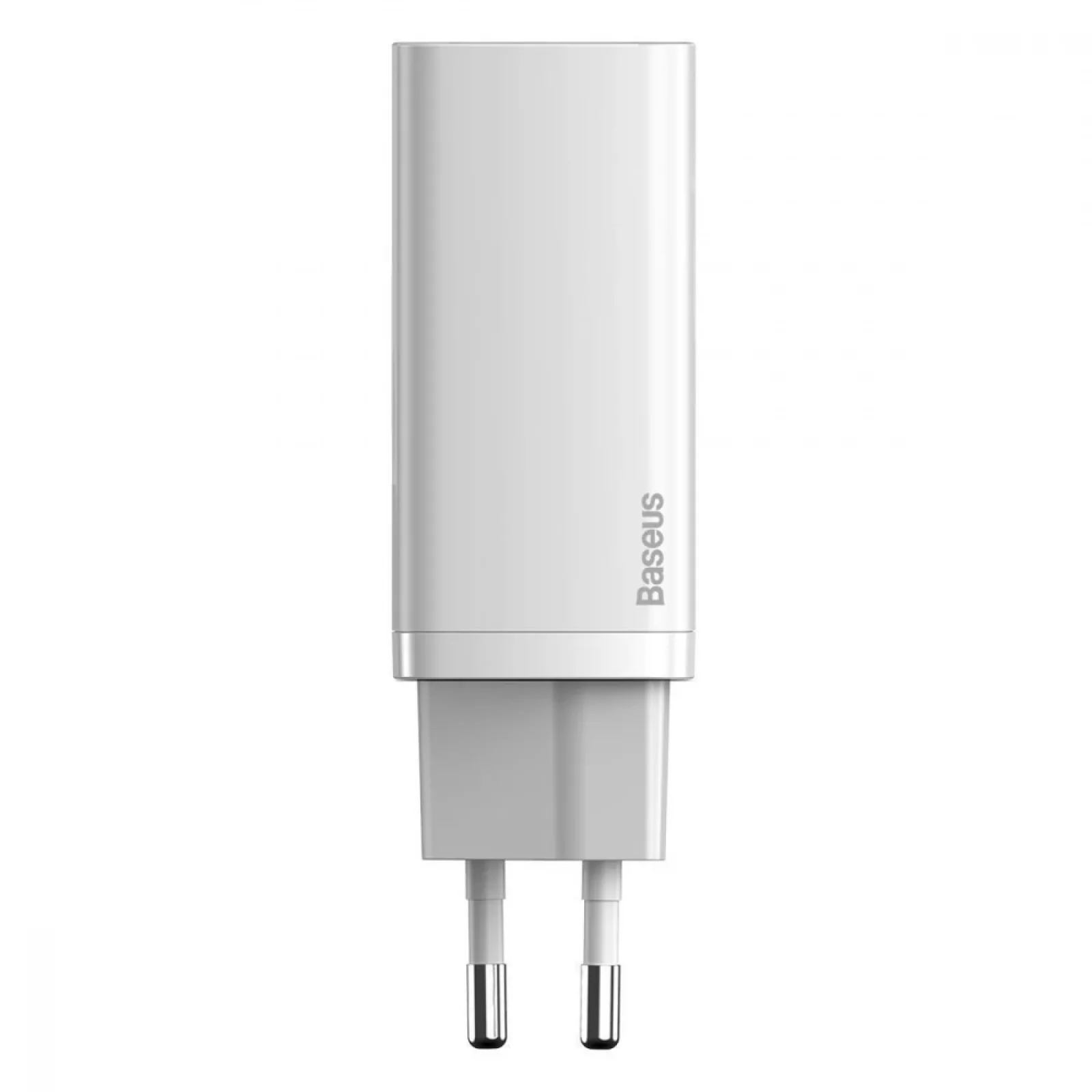 СЗУ Baseus GaN2 Lite Quick Charger 65W (1 Type-C + 1 USB) White, CCGAN2L-B02