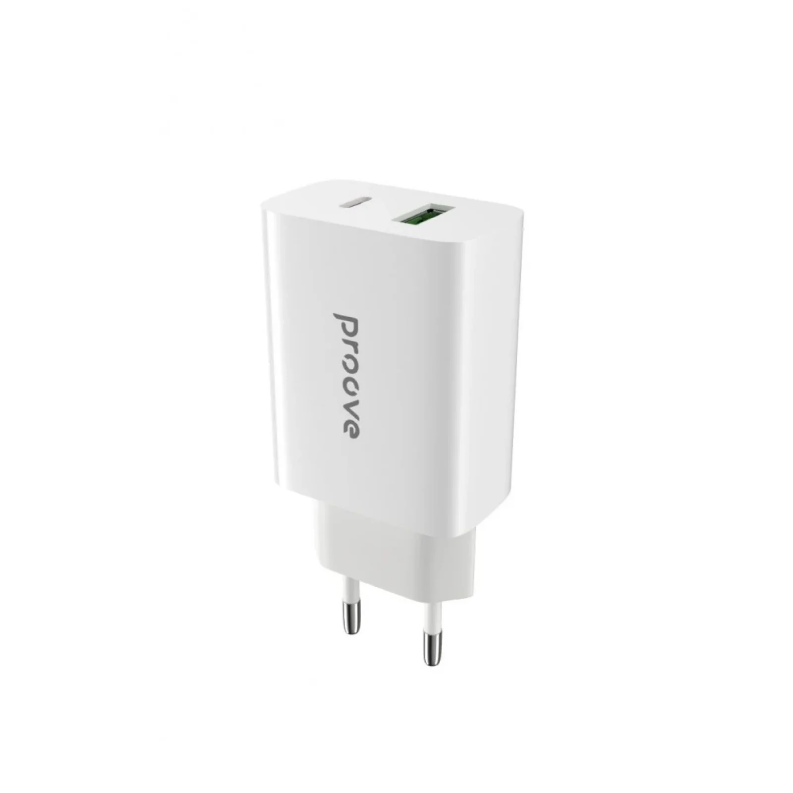 МЗП Proove Rapid 20W (Type-C + USB) White, 34915
