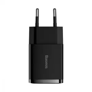СЗУ Baseus Compact 10,5W (2 USB) Black, CCXJ010201
