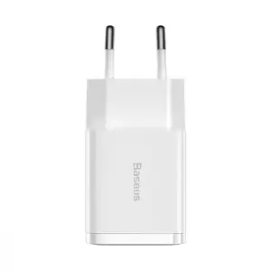 СЗУ Baseus Compact 10,5W (2 USB) White, CCXJ010202