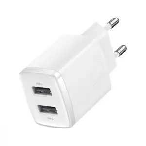 МЗП Baseus Compact 10,5W (2 USB) White, CCXJ010202