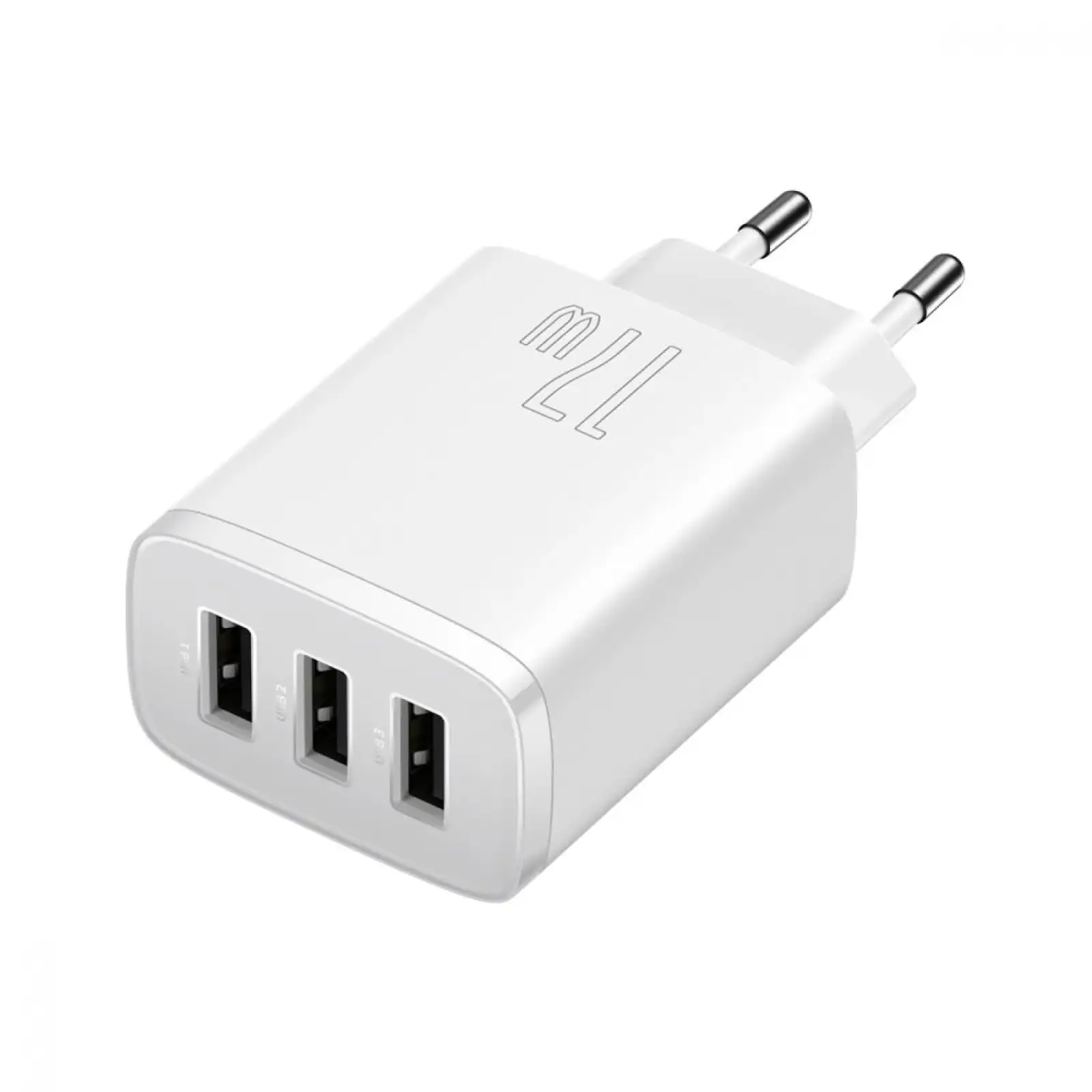 МЗП Baseus Compact 17W (3 USB) Black, CCXJ020101