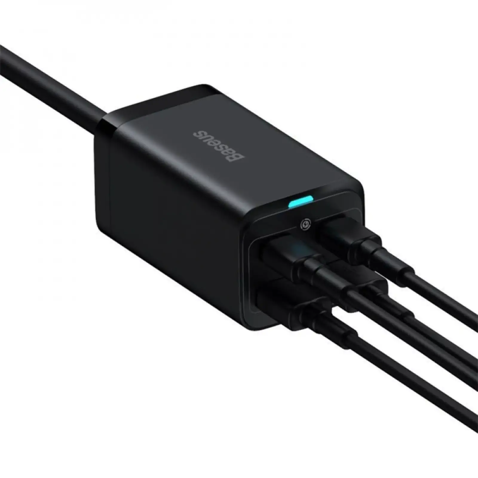 МЗП Baseus GaN3 Pro 100W (2 Type-C + 2 USB) Black, CCGP000101