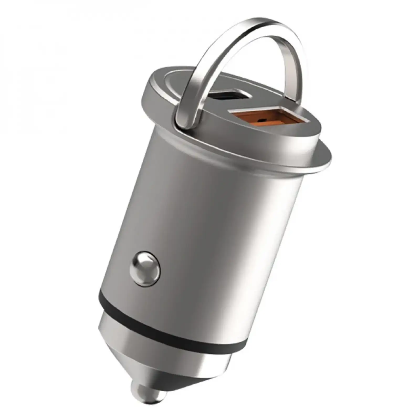 АЗП Proove Viraty Car Charger 45W (QC+PD) Type-C + USB Silver