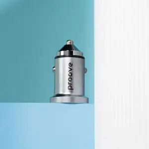 АЗП Proove Viraty Car Charger 45W (QC+PD) Type-C + USB Silver