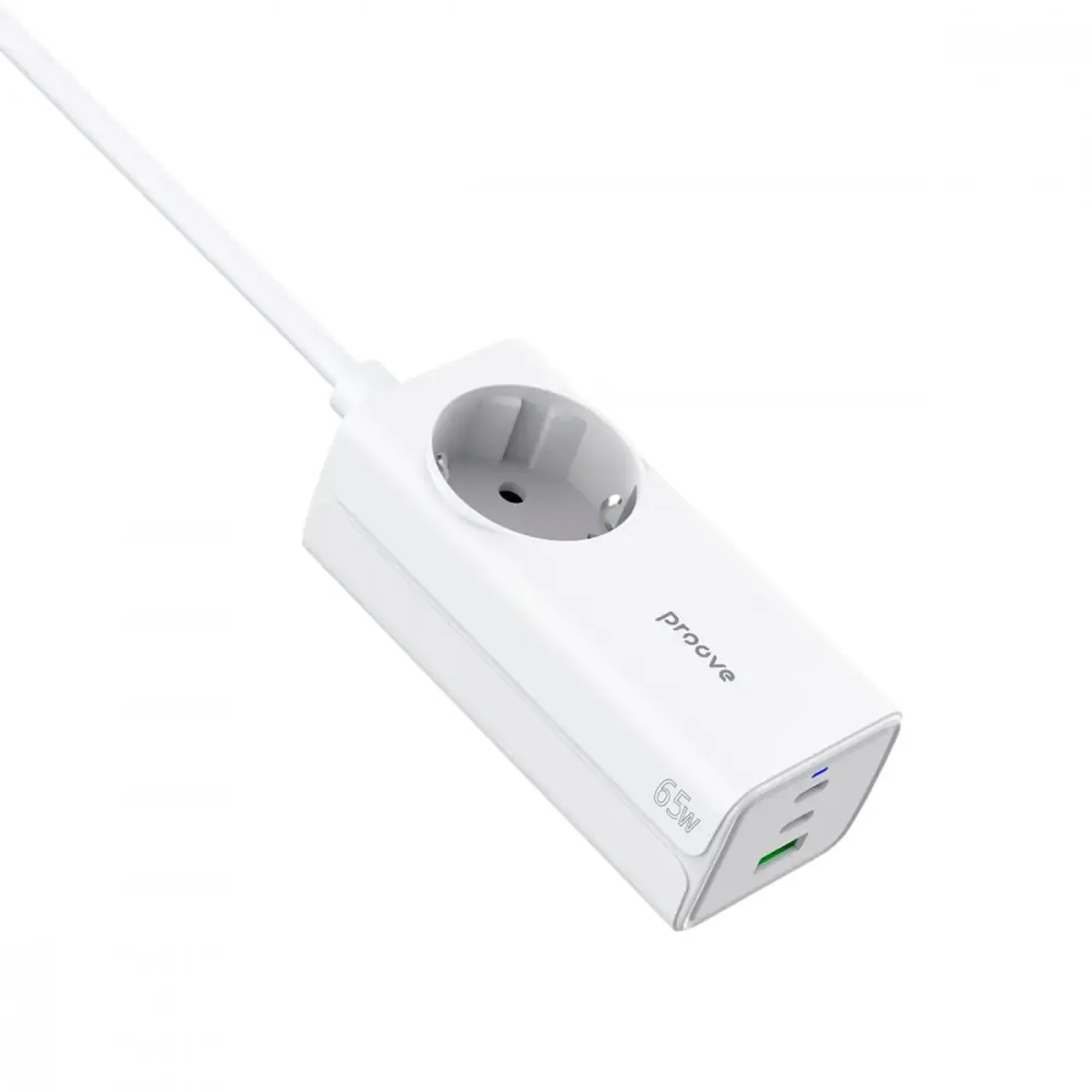 Сетевой фильтр Proove Power Strip PD-02 65W (2 Type-C + 1USB) White (PSP165210001)