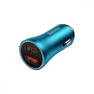 АЗУ Baseus Golden Contactor Max 60W (USB + USB) dark Gray