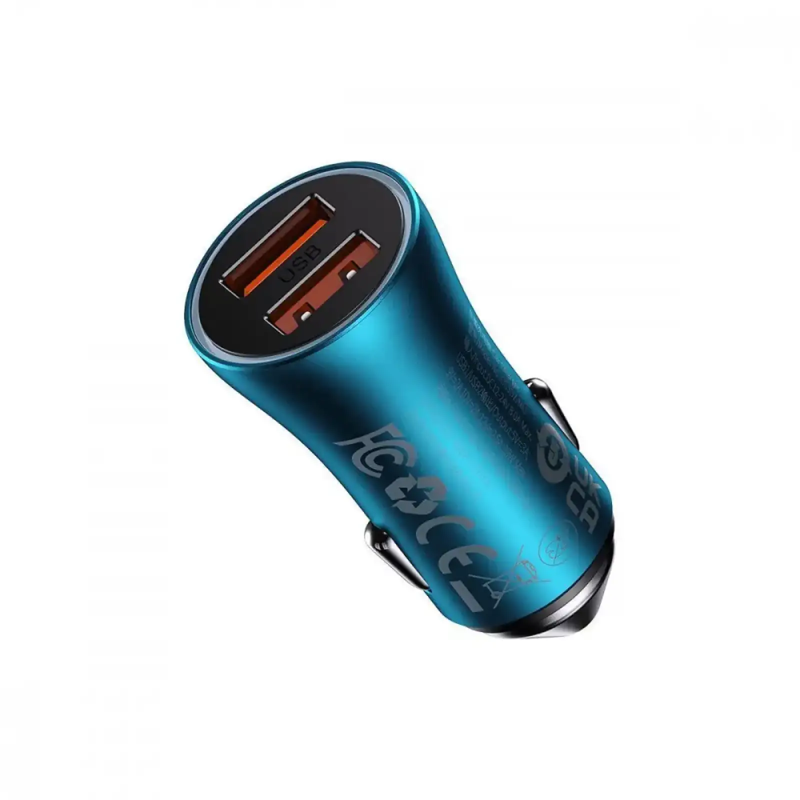 АЗУ Baseus Golden Contactor Max 60W (USB + USB) dark Gray
