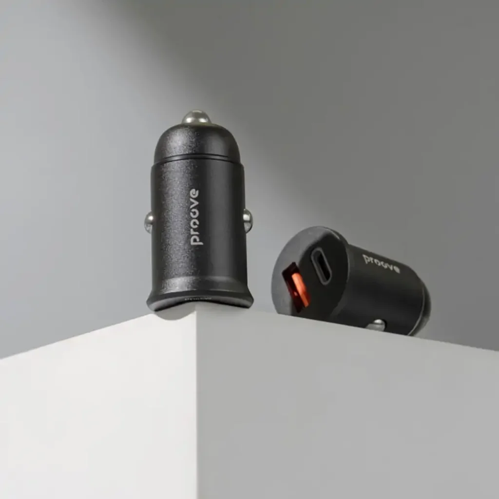 АЗП Proove Tiny Power Pro 65W (USB + Type-C) Black