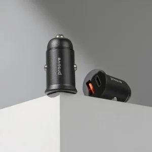 АЗП Proove Tiny Power Pro 65W (USB + Type-C) Black