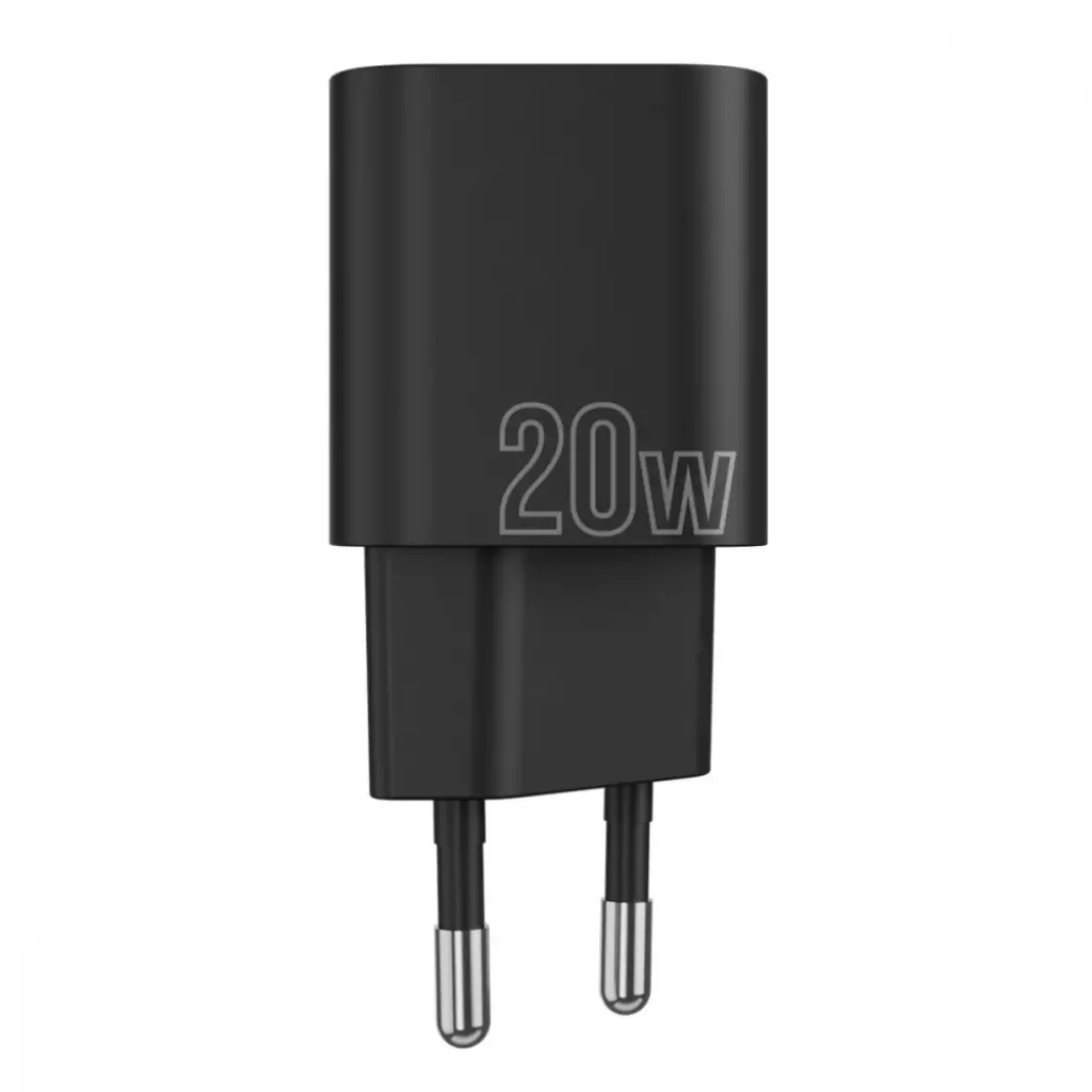 СЗУ Proove Silicone Power Plus 20W (Type-C + USB) Black, WCSP2011001