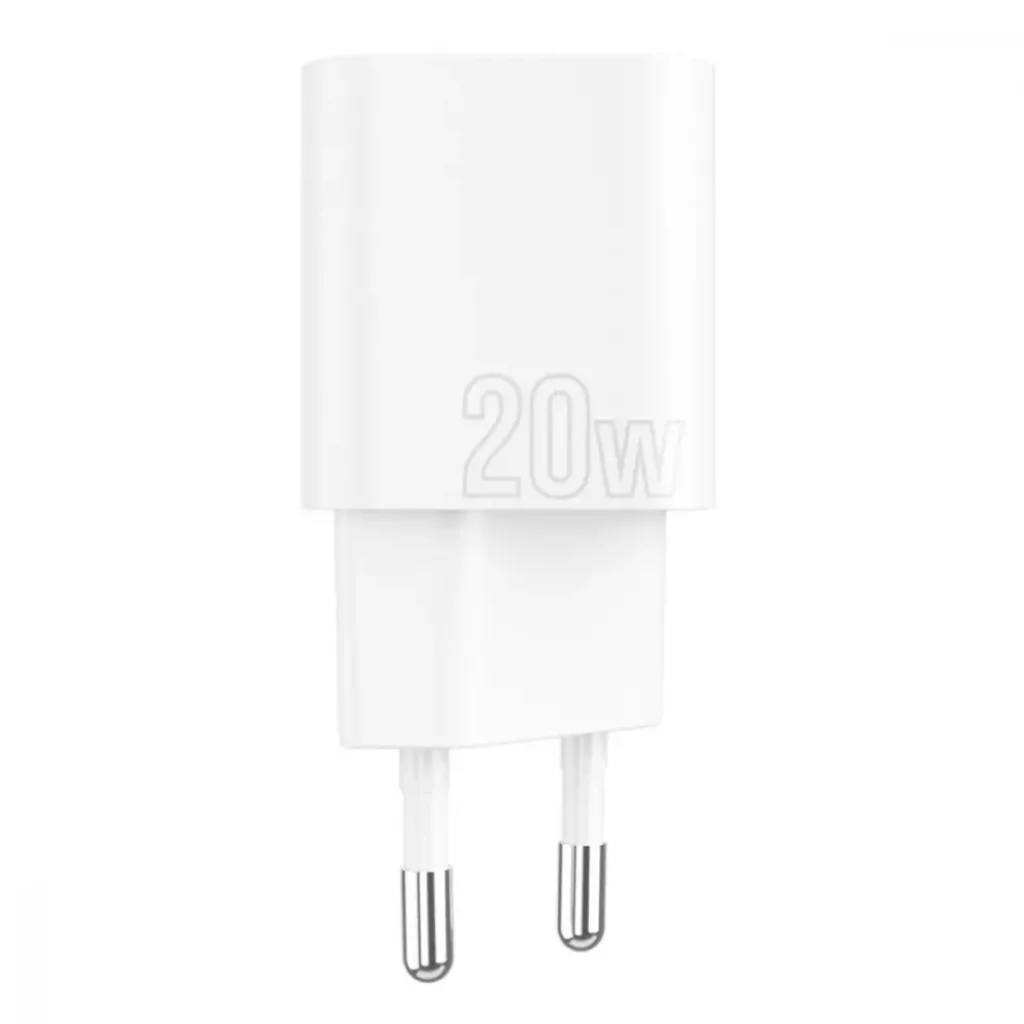 СЗУ Proove Silicone Power Plus 20W (Type-C + USB) White, WCSP2011002