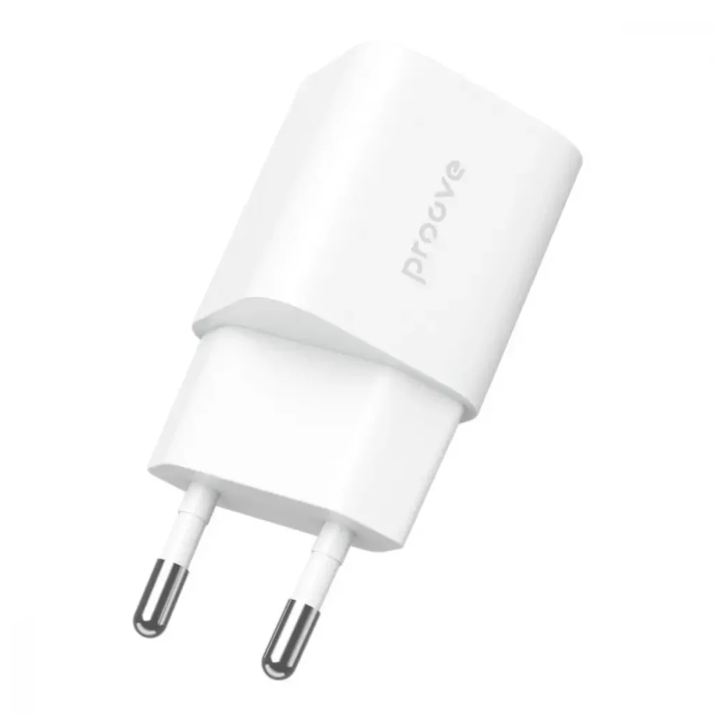 СЗУ Proove Silicone Power Plus 20W (Type-C + USB) White, WCSP2011002