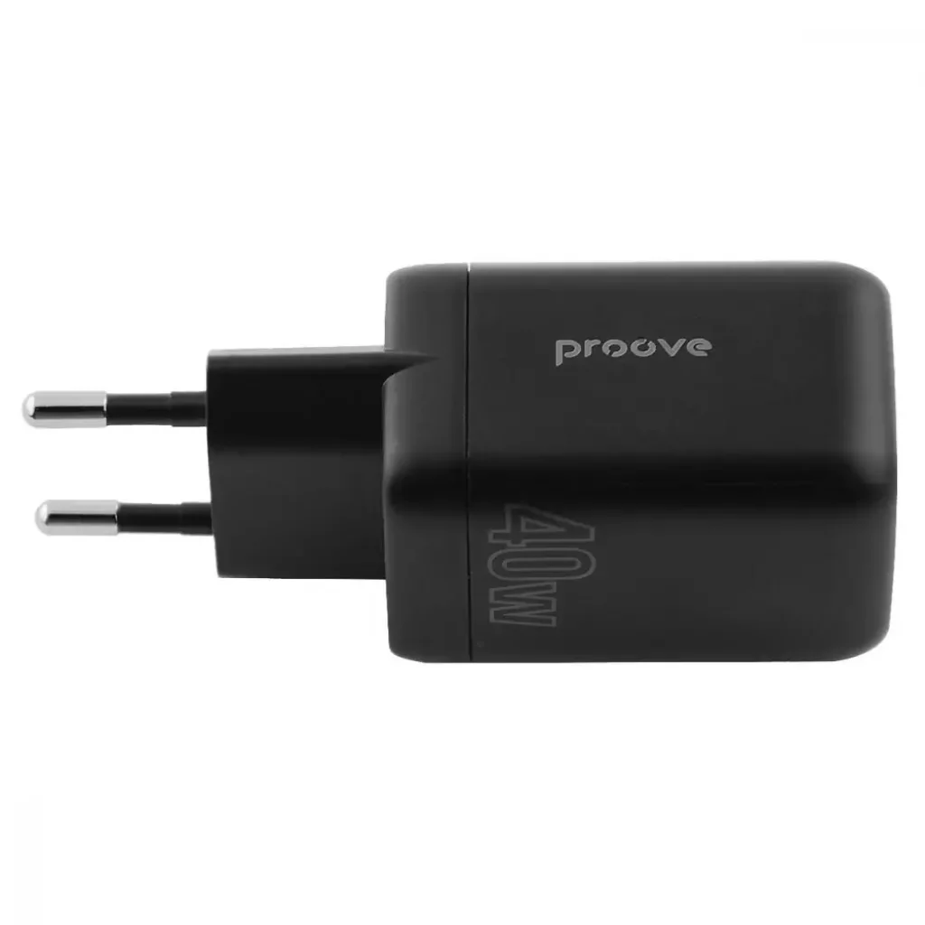 СЗУ Proove Silicone Power 40W (Type-C + Type-C) White, WCSP4020002