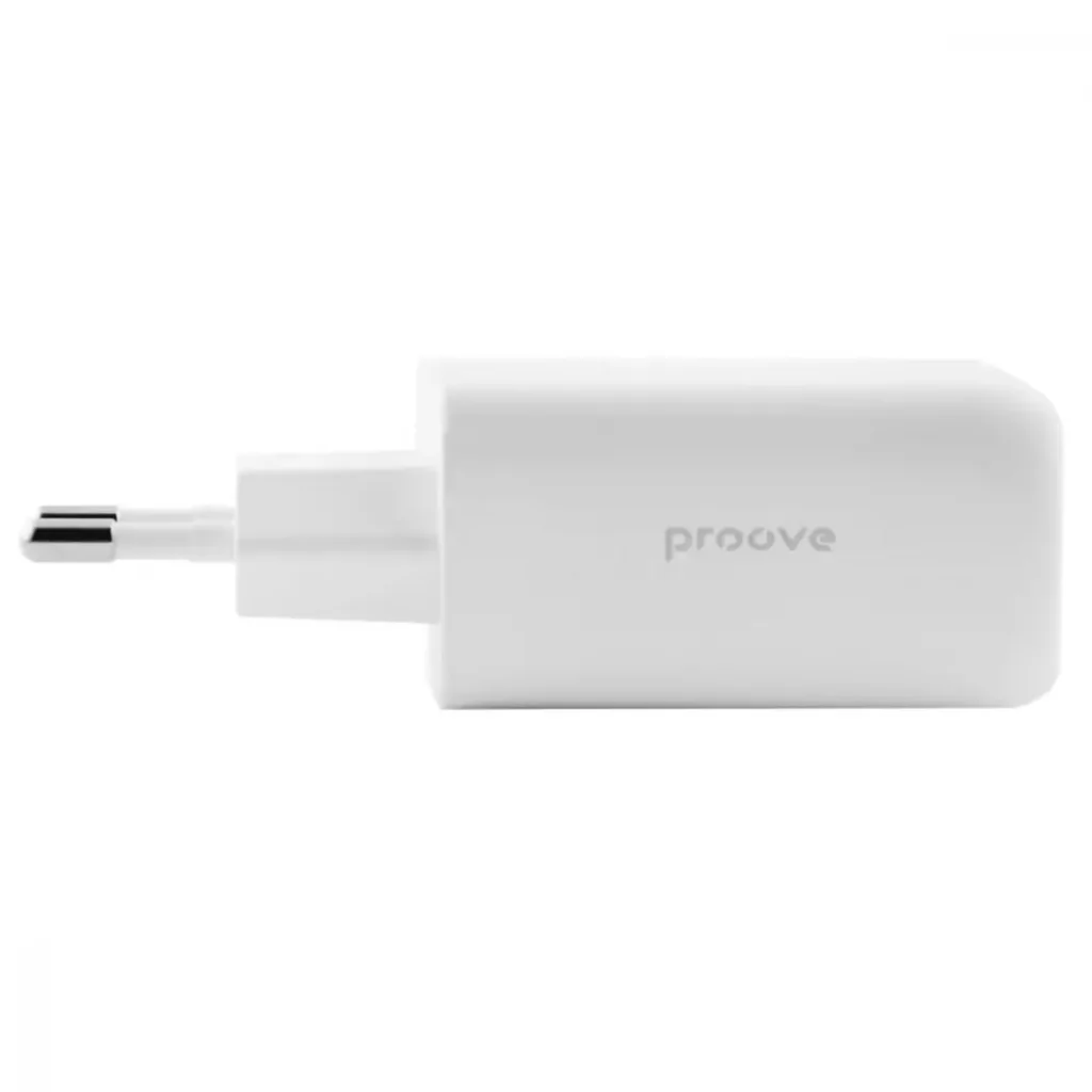 СЗУ Proove Silicone Power 45W (Type-C + USB) Black, WCSP45110001