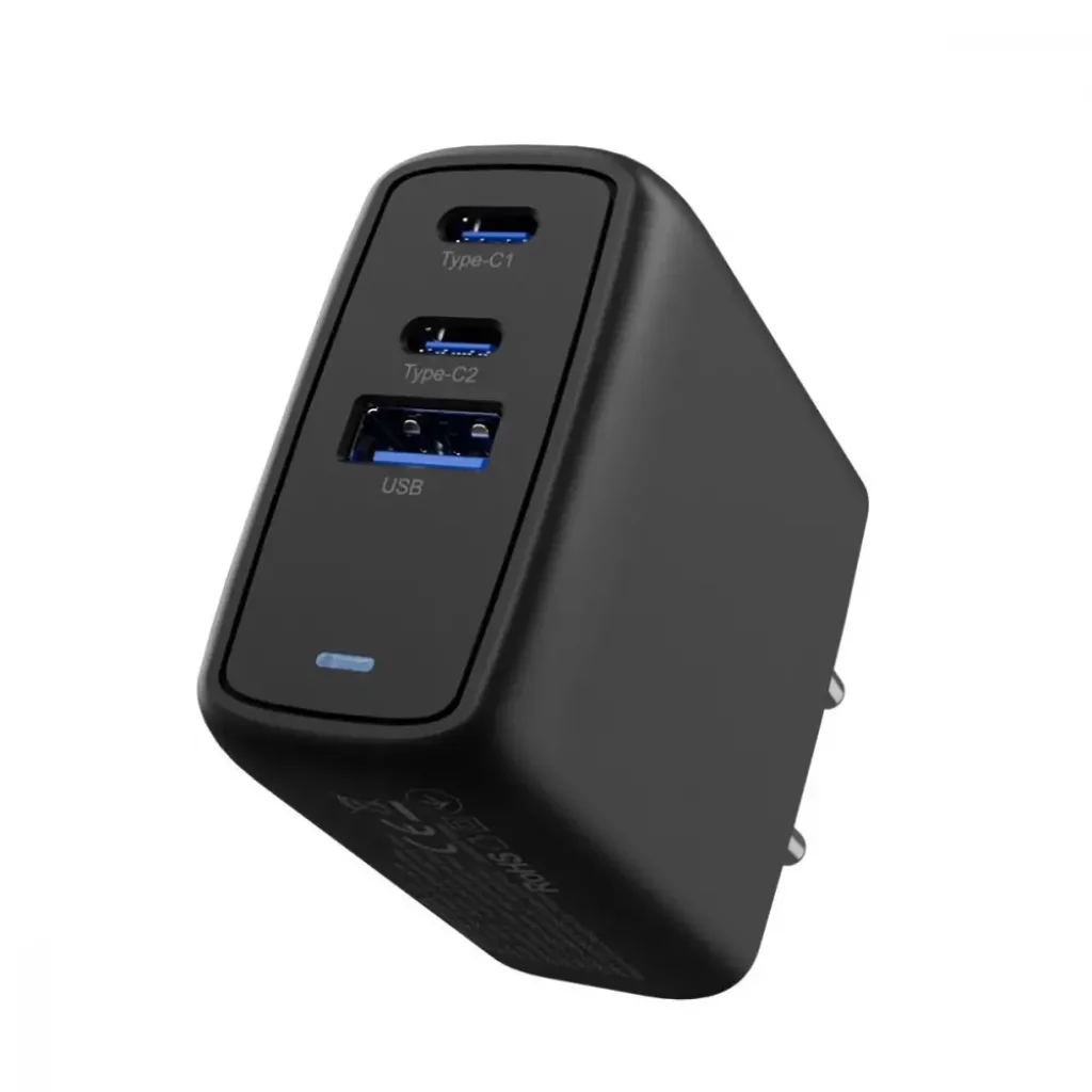СЗУ Proove Shot GaN 67W (2Type-C + USB) Black, WCSG67120001
