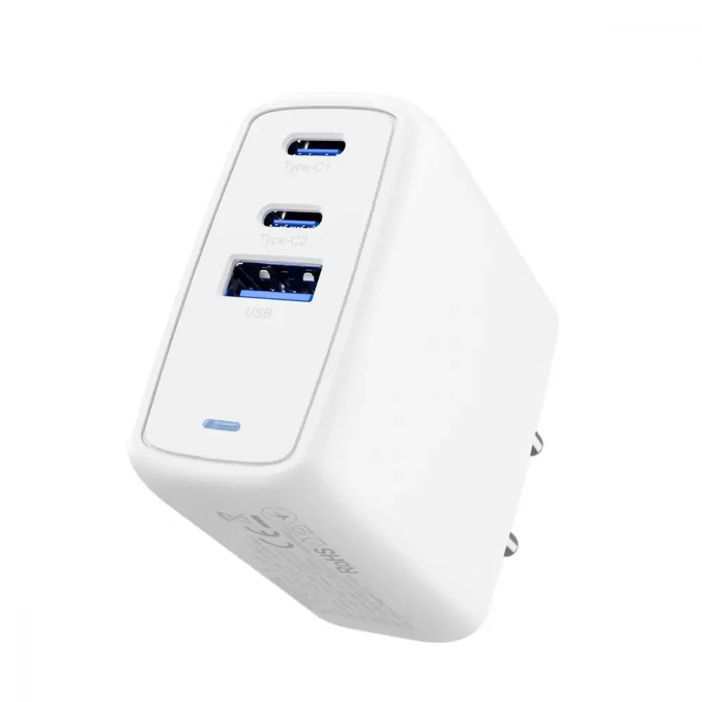 СЗУ Proove Shot GaN 67W (2Type-C + USB) Black, WCSG67120001