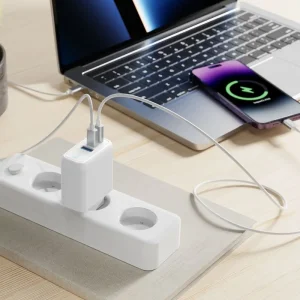 СЗУ Proove Shot GaN 67W (2Type-C + USB) White, WCSG67120002