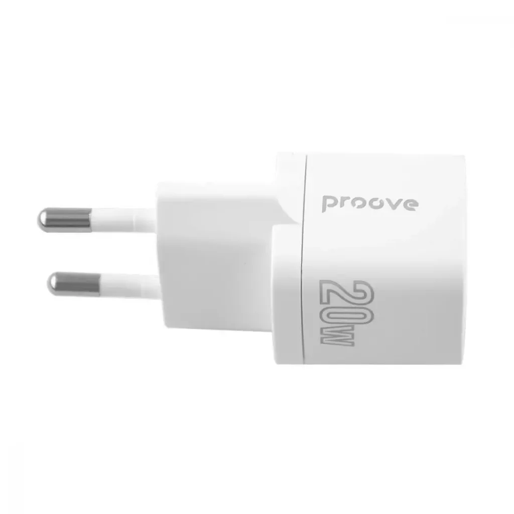 СЗУ Proove Silicone Power 20W (Type-C) White, WCSP20010002