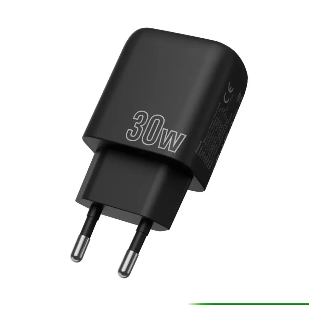 СЗУ Proove Silicone Power Plus 30W (Type-C + USB) Black, WCSP3011001
