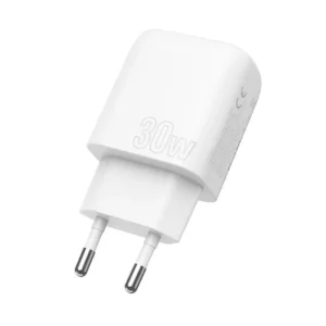 СЗУ Proove Silicone Power Plus 30W (Type-C + USB) White, WCSP3011002