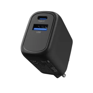 СЗУ Proove Silicone Power Plus 30W (Type-C + USB) White, WCSP3011002