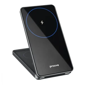 Бездротова зарядка Proove Metal Edge 3 in 1 gray, WSME15010001