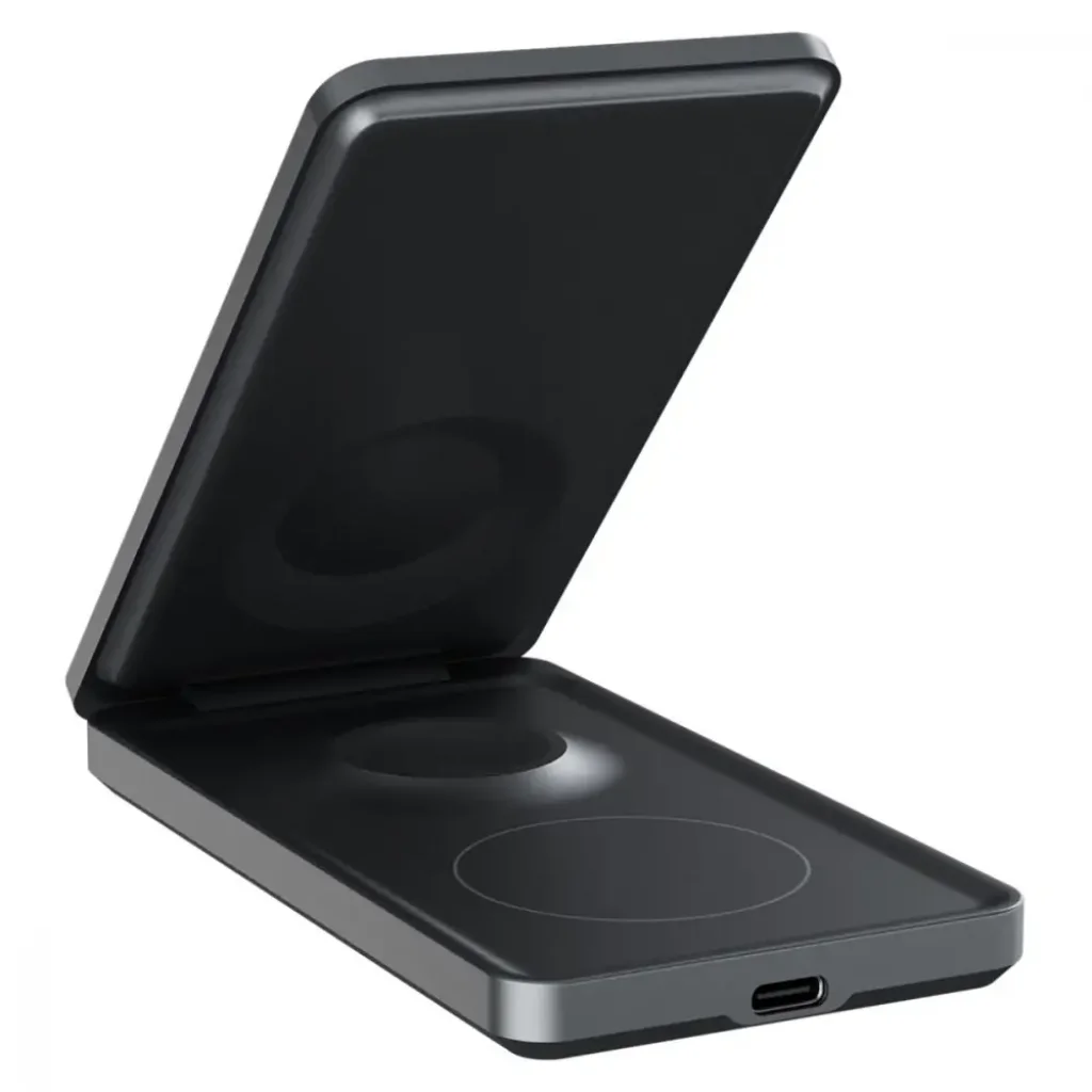 Бездротова зарядка Proove Metal Edge 3 in 1 gray, WSME15010001