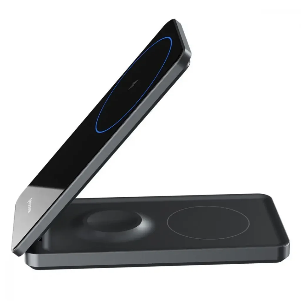 Бездротова зарядка Proove Metal Edge 3 in 1 gray, WSME15010001