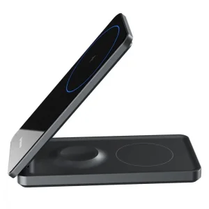 Бездротова зарядка Proove Metal Edge 3 in 1 gray, WSME15010001