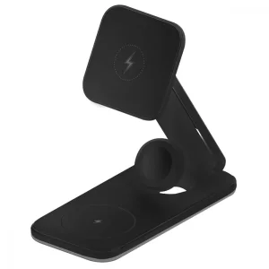 Бездротова зарядка Proove Energy Fold 3 in 1 Black