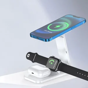 Бездротова зарядка Proove Energy Fold 3 in 1 White