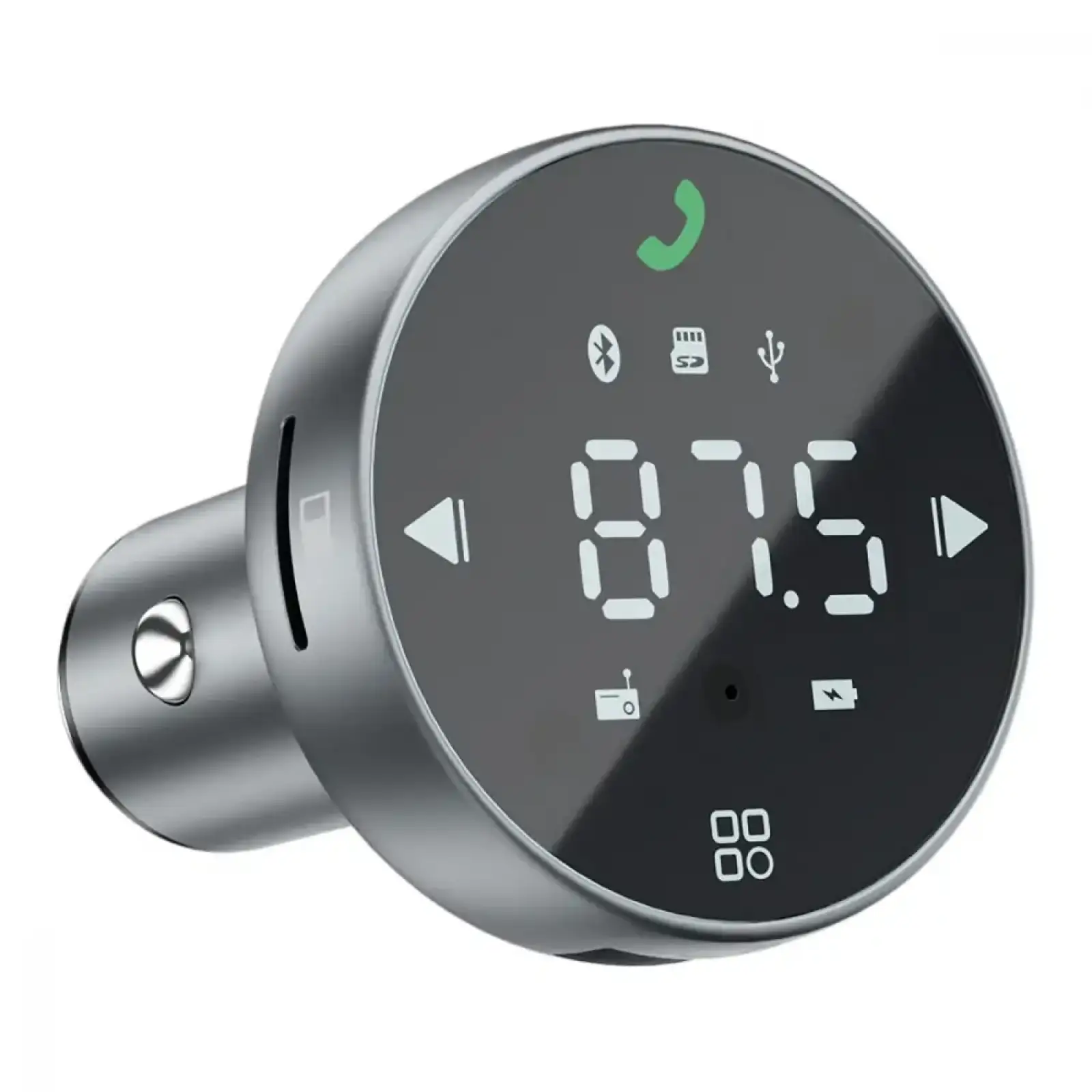АЗУ Proove FM Launcher Sound Sync 30W (PD+QC3.0) Type-C+USB Gray