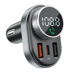 АЗП Proove FM Launcher Sound Link 30W (PD+QC3.0) Type-C+USB Black