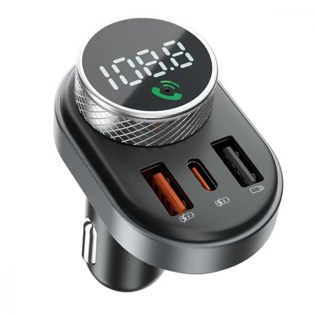 АЗП Proove FM Launcher Sound Link 30W (PD+QC3.0) Type-C+USB Black