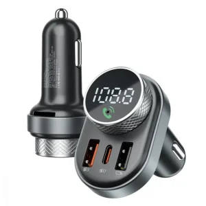 АЗП Proove FM Launcher Sound Link 30W (PD+QC3.0) Type-C+USB Black