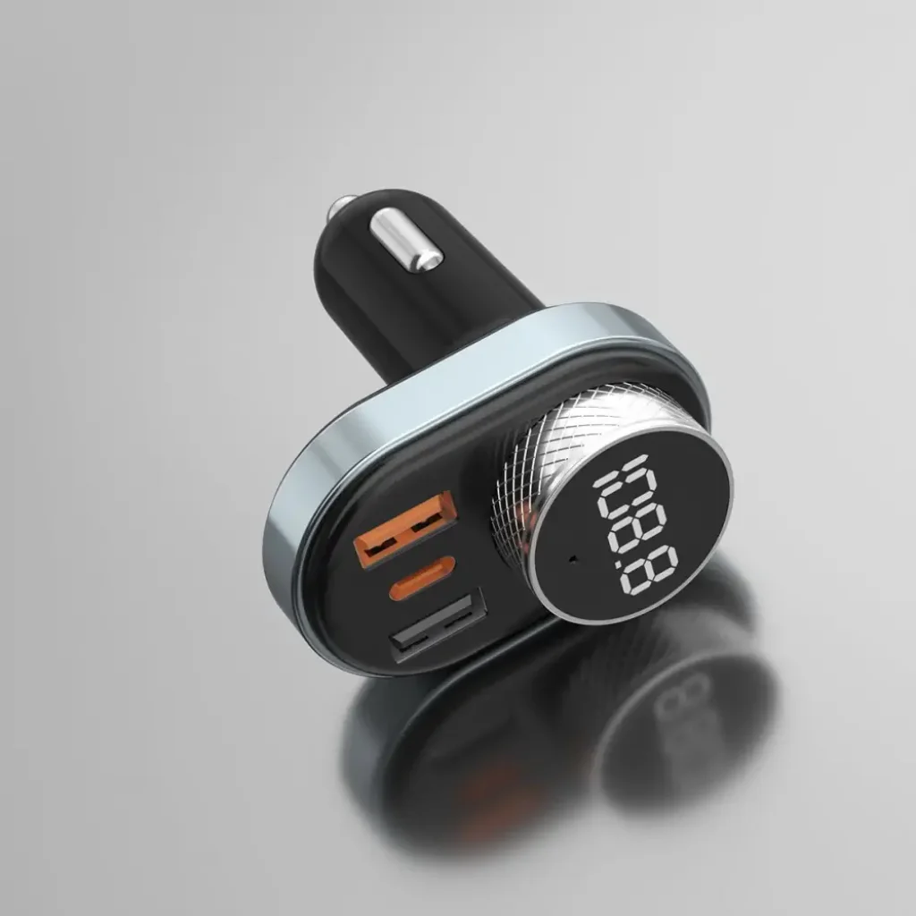 АЗП Proove FM Launcher Sound Link 30W (PD+QC3.0) Type-C+USB Black