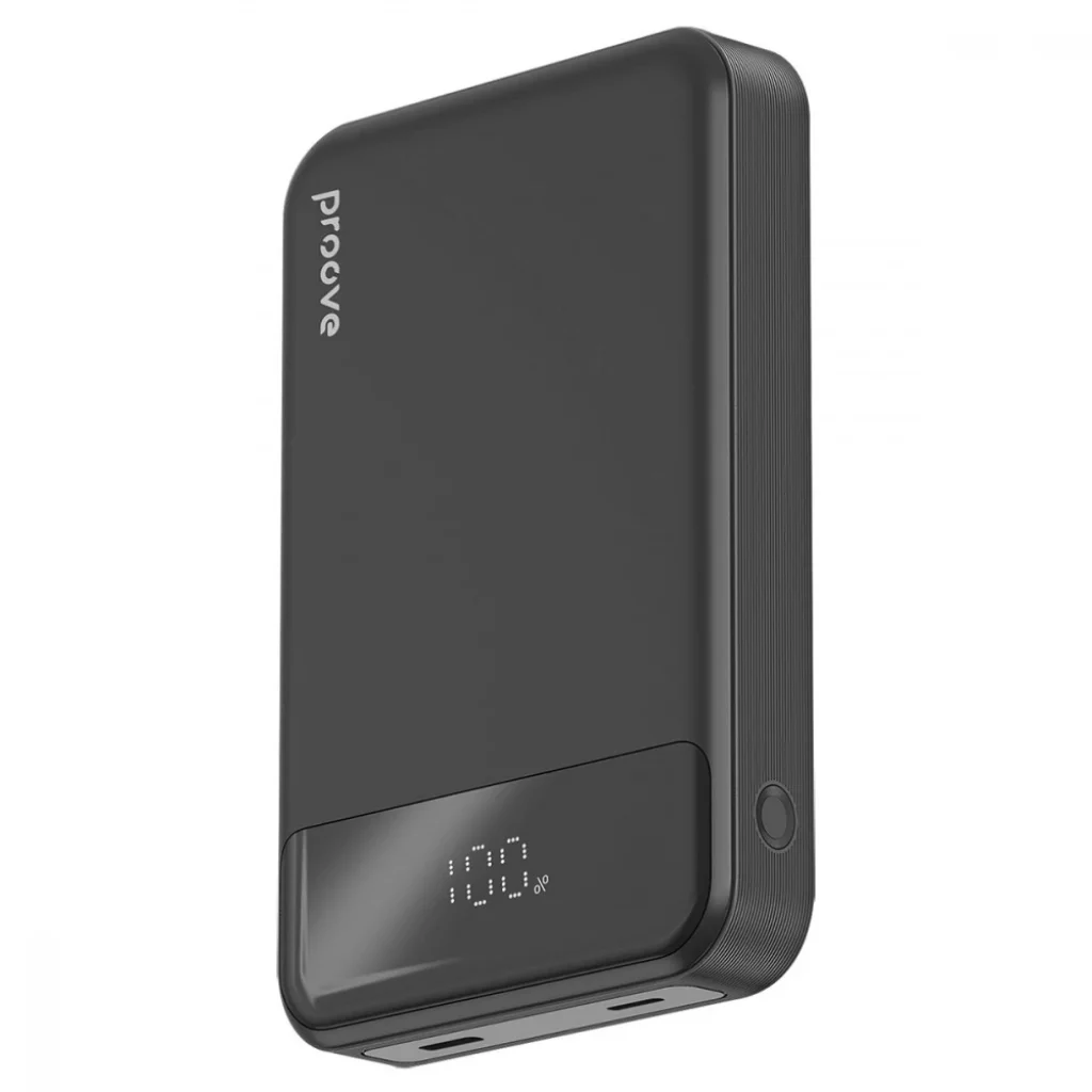 Портативна Батарея Proove Hoodman Magnetic 20W 10000mAh black, PBH120010001