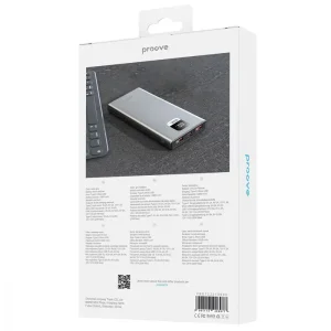 Зовнішній акумулятор Proove Guardian 22.5W 10000mAh Metal Gray