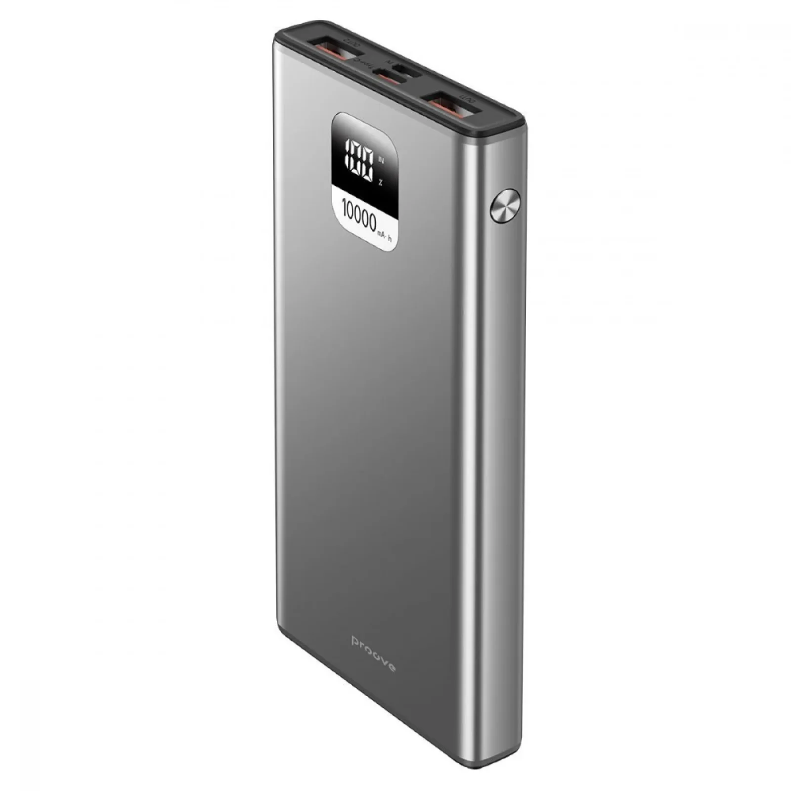 Зовнішній акумулятор Proove Guardian 22.5W 10000mAh Metal Gray