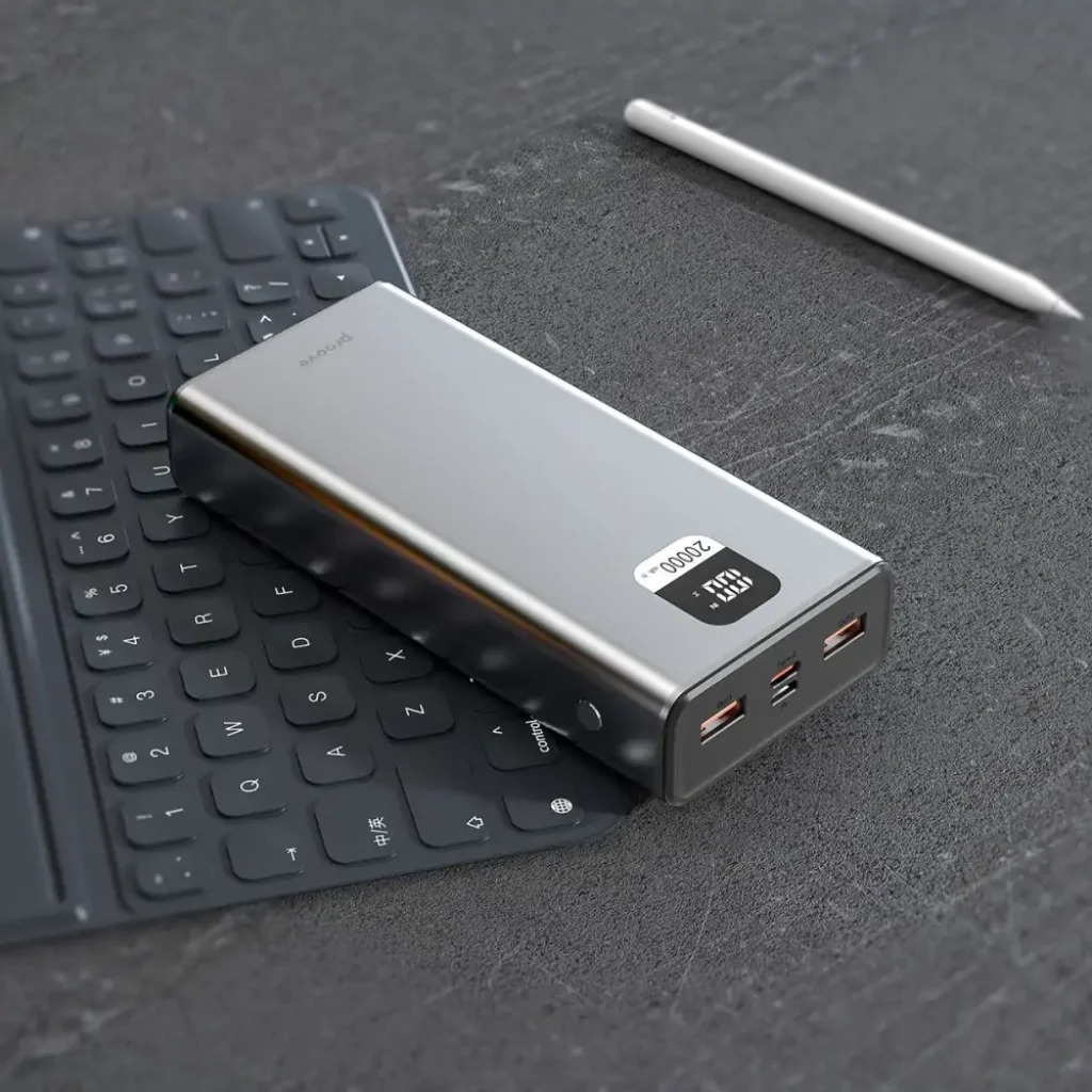 Внешний аккумулятор Proove Guardian 22.5W 20000mAh Metal Gray