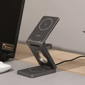 Бездротова зарядка Proove Titan Volt 3 in 1 Gray, WSTV15000003