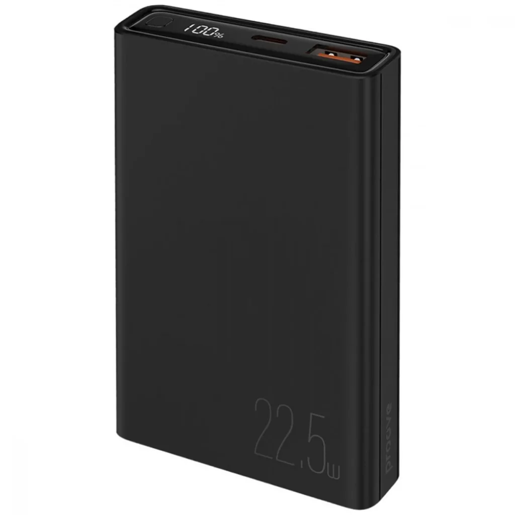 Внешний аккумулятор Proove Hyper Flux 22.5W 10000mAh Black, PBH120120001