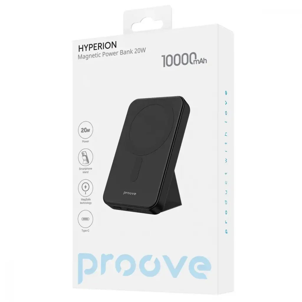 Зовнішній акумулятор Proove Hyperion 20W 10000mAh Purple, PBHP15020009