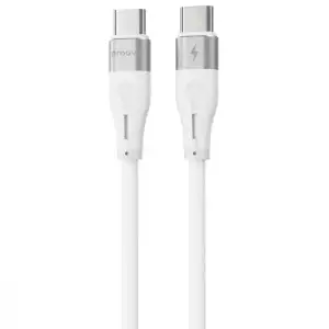 МЗП Proove Silicone Power 30W (Type-C) + Кабель Type-C to Type-C White, WCSP30022202