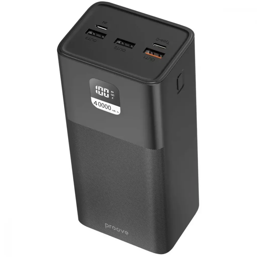 Зовнішній акумулятор Proove Giant 100W 40000mAh White (PBGI99320002)