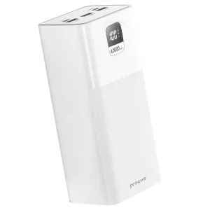 Зовнішній акумулятор Proove Giant 100W 40000mAh White (PBGI99320002)