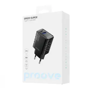 МЗП Proove Speed Surge 20W (USB + Type-C) White, WCSS20120002
