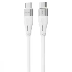 МЗП Proove Silicone Power 20W (Type-C) + Кабель Type-C to Lightning White, WCSP20020102